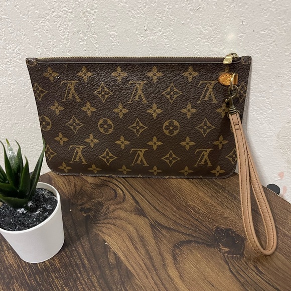 louis vuitton neverfull MM pochette Monogram - Picture 2 of 10